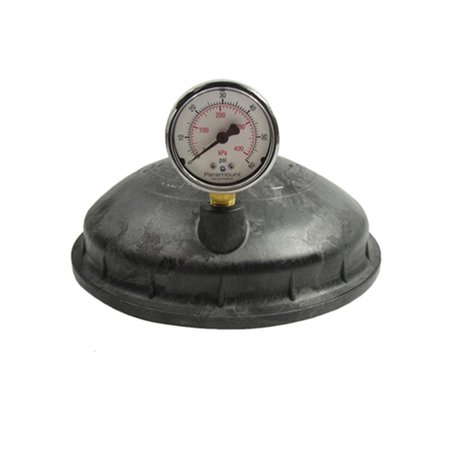 PARAMOUNT APPAREL Water Valve Top with Pressure Gauge PA34811
